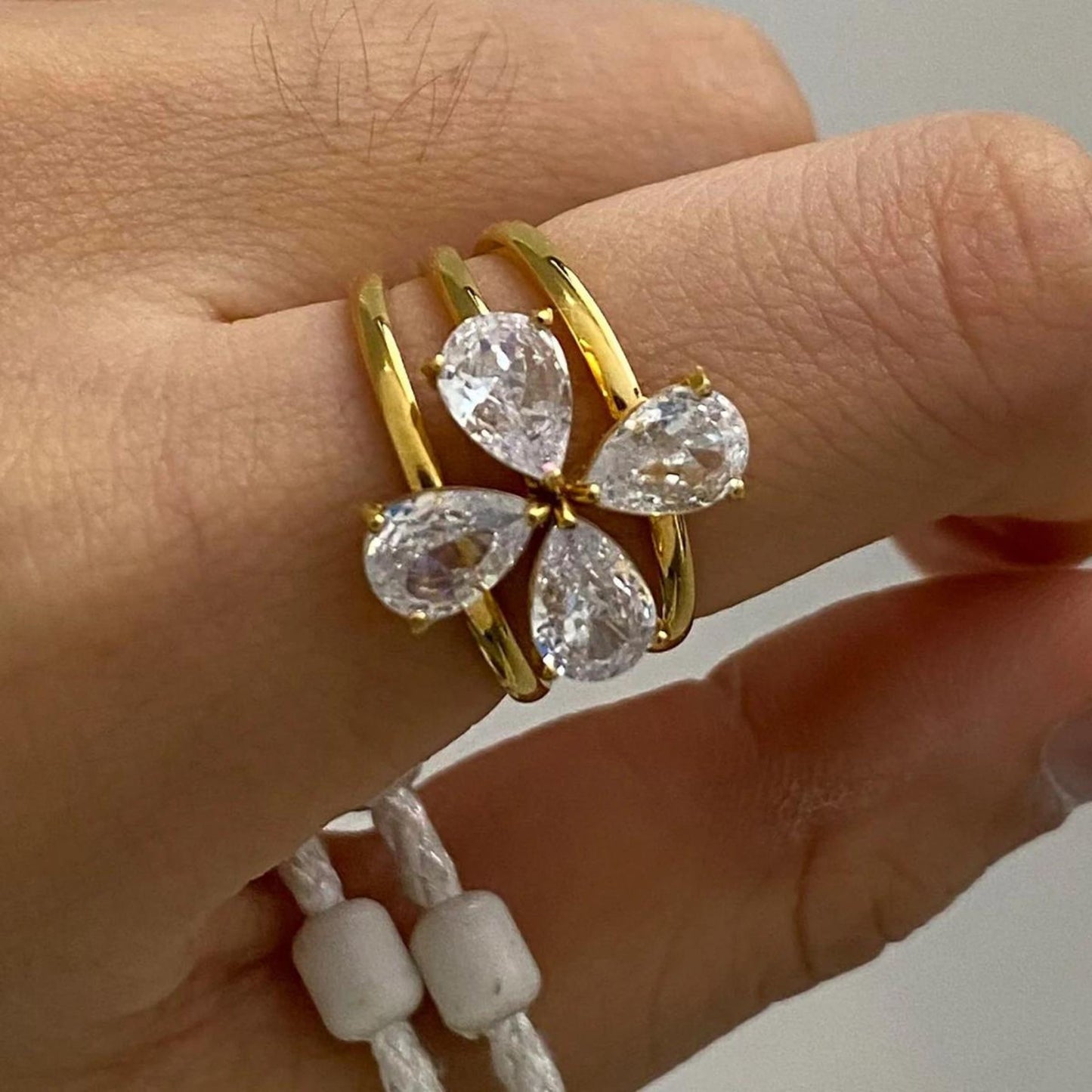 Fiore Ring Set