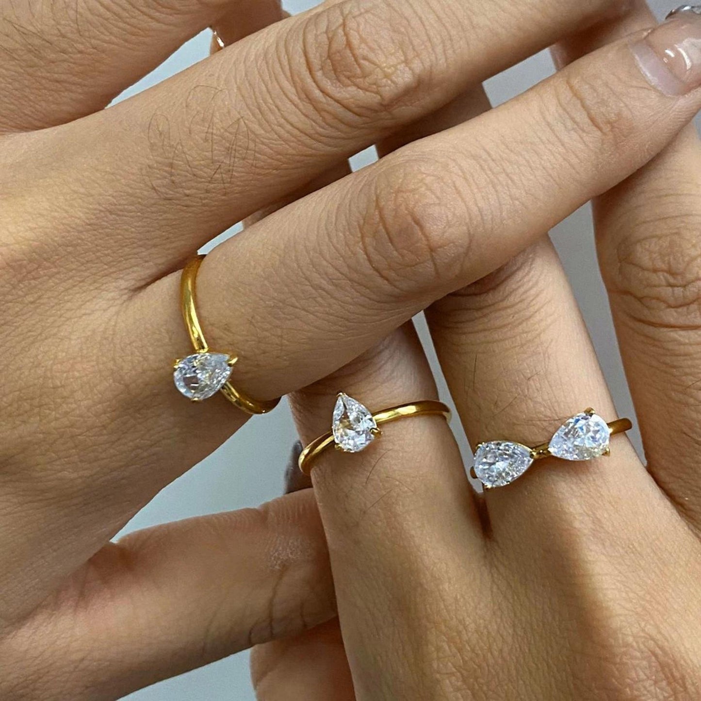 Fiore Ring Set