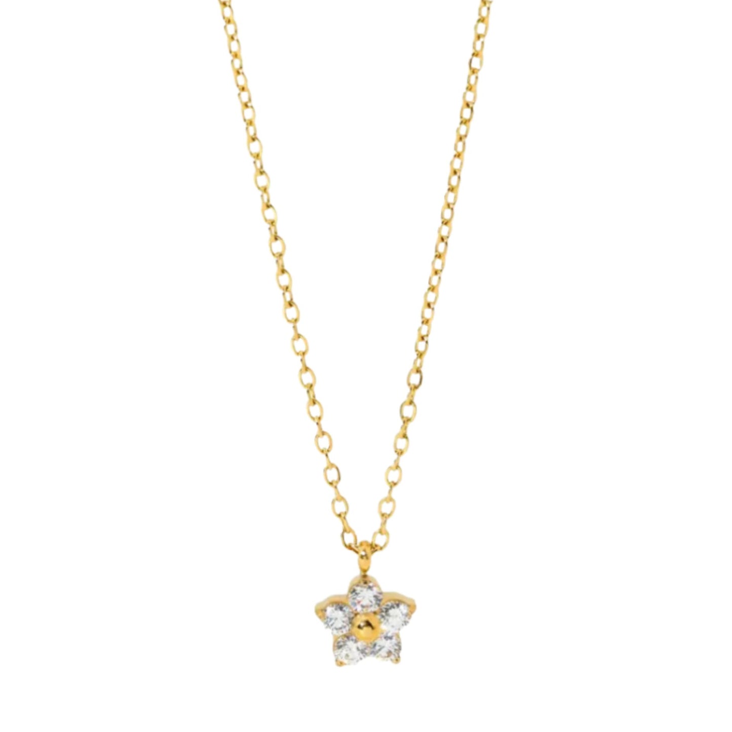 Nora Dainty Zirconia Pendant Neckchain