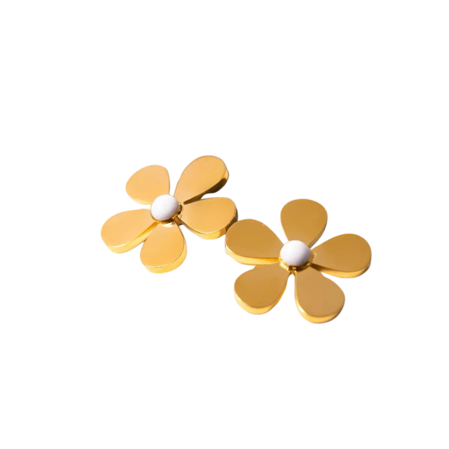 White Flower Studs