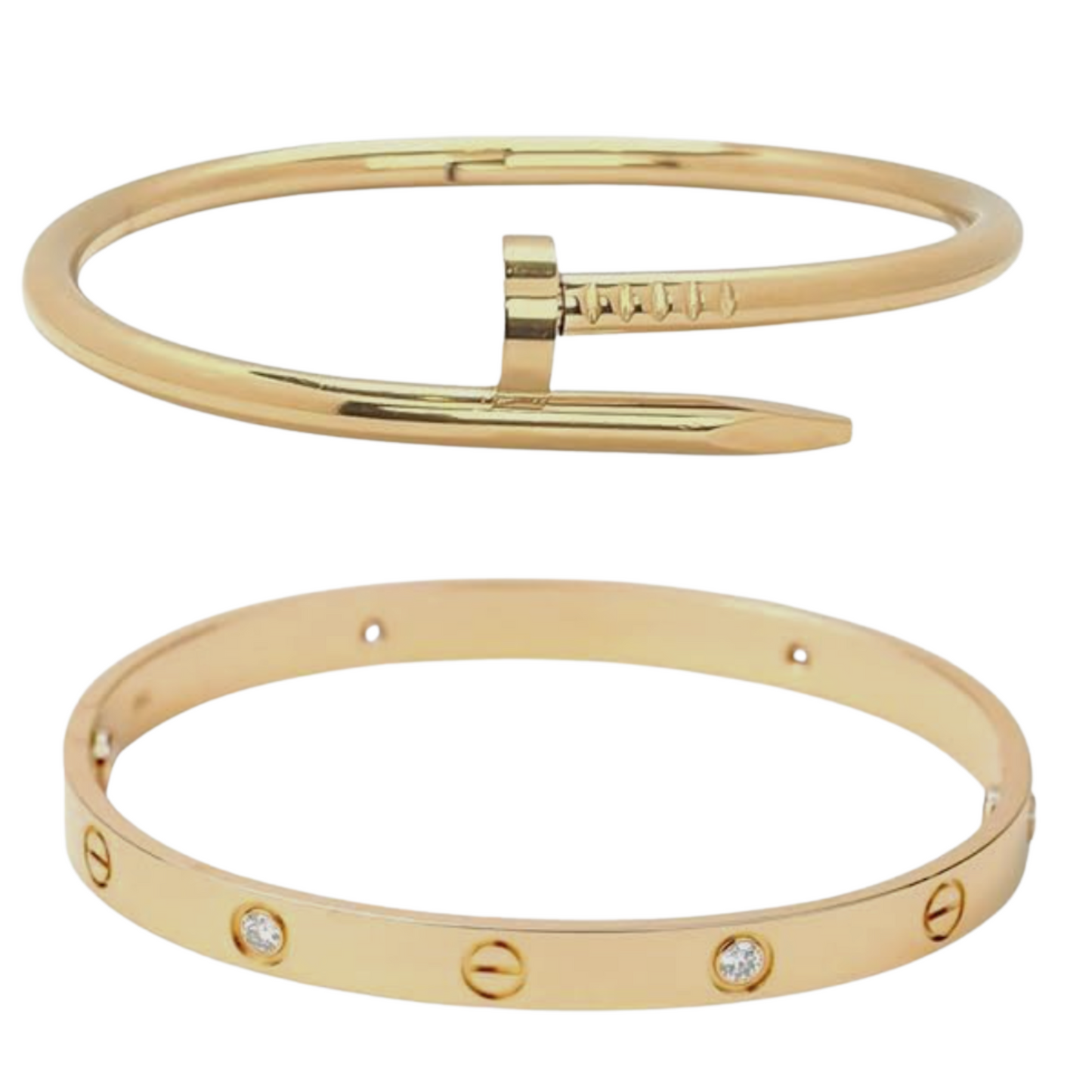 Brand-Inspired Bracelet Combo - Set of 2