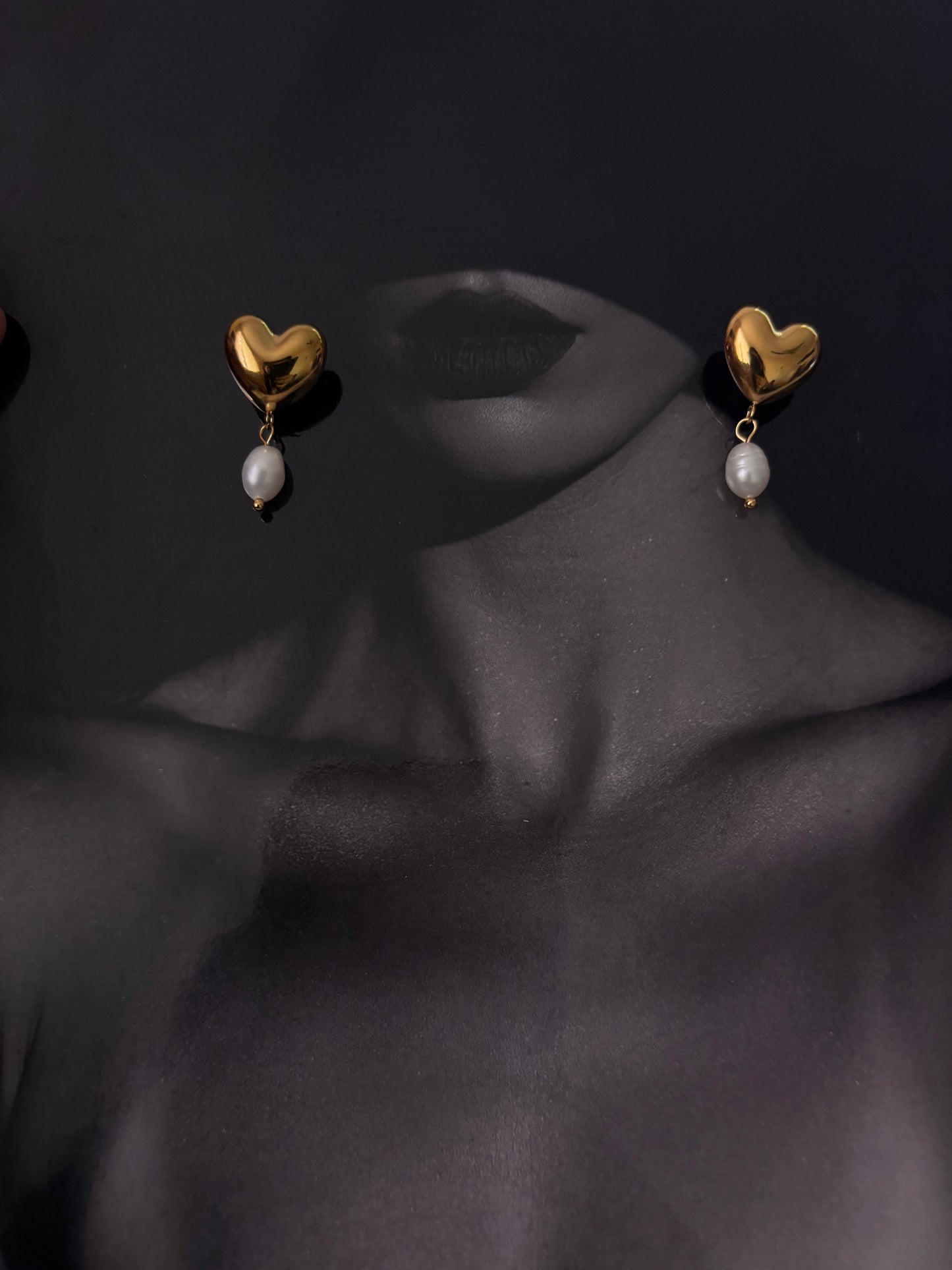 Autumn Pearl Drop Earrings