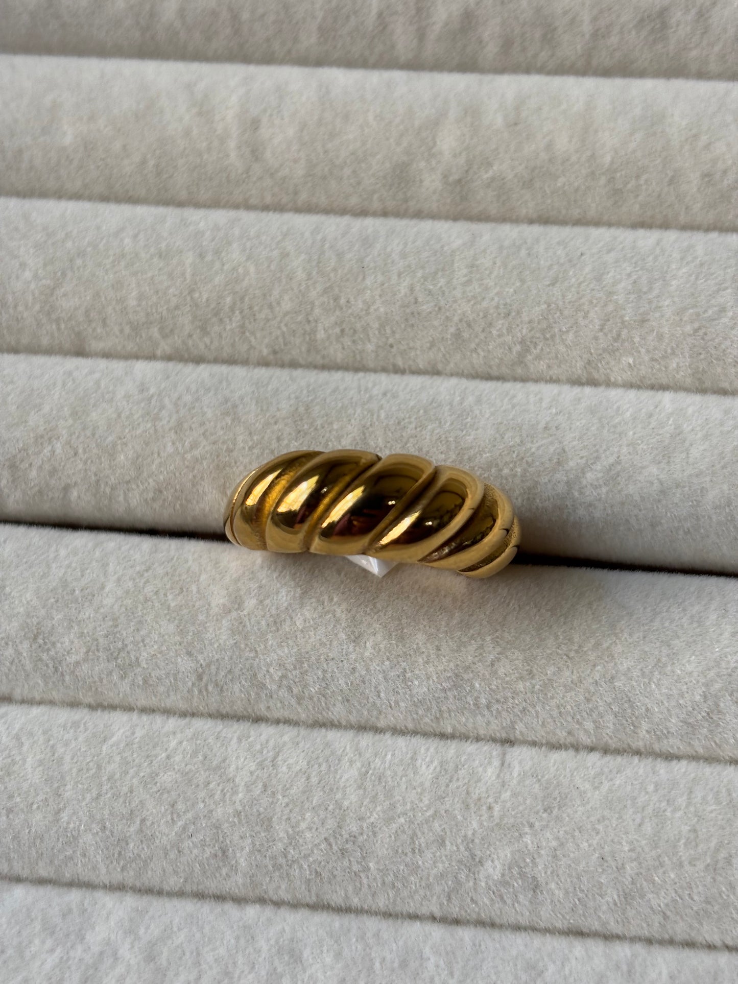 Croissant Statement Ring