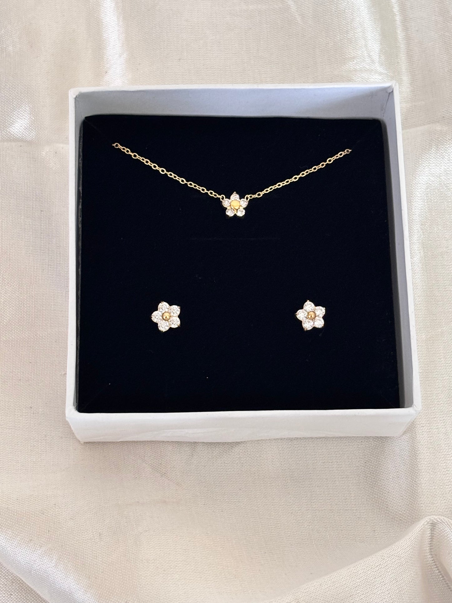 Nora Zircon Dainty Set