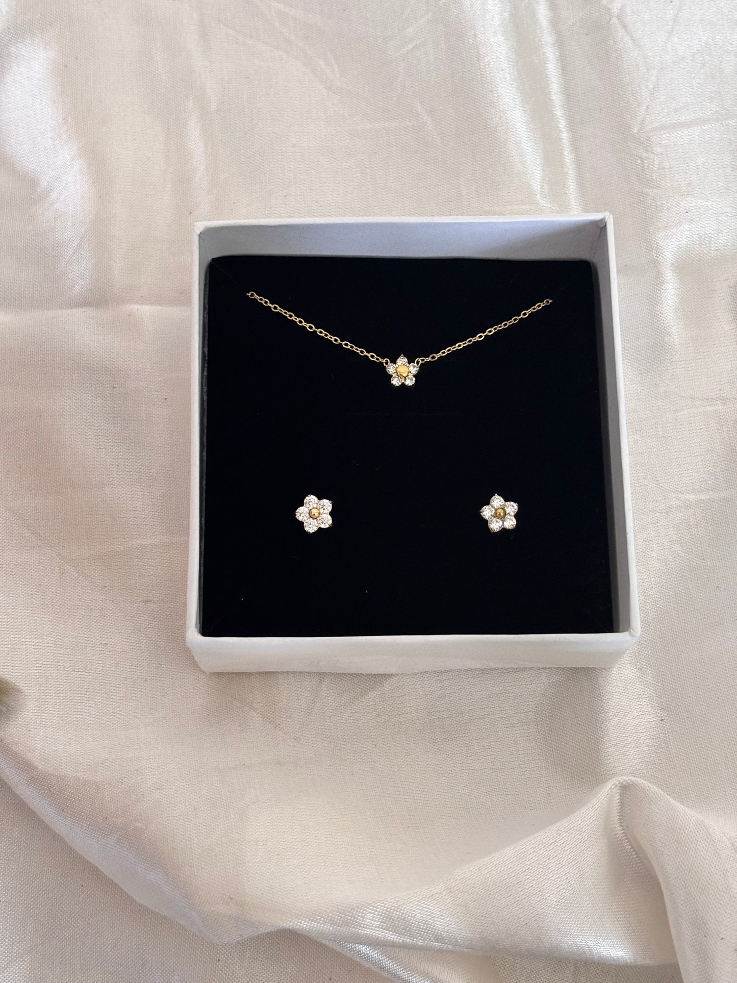 Nora Zircon Dainty Set