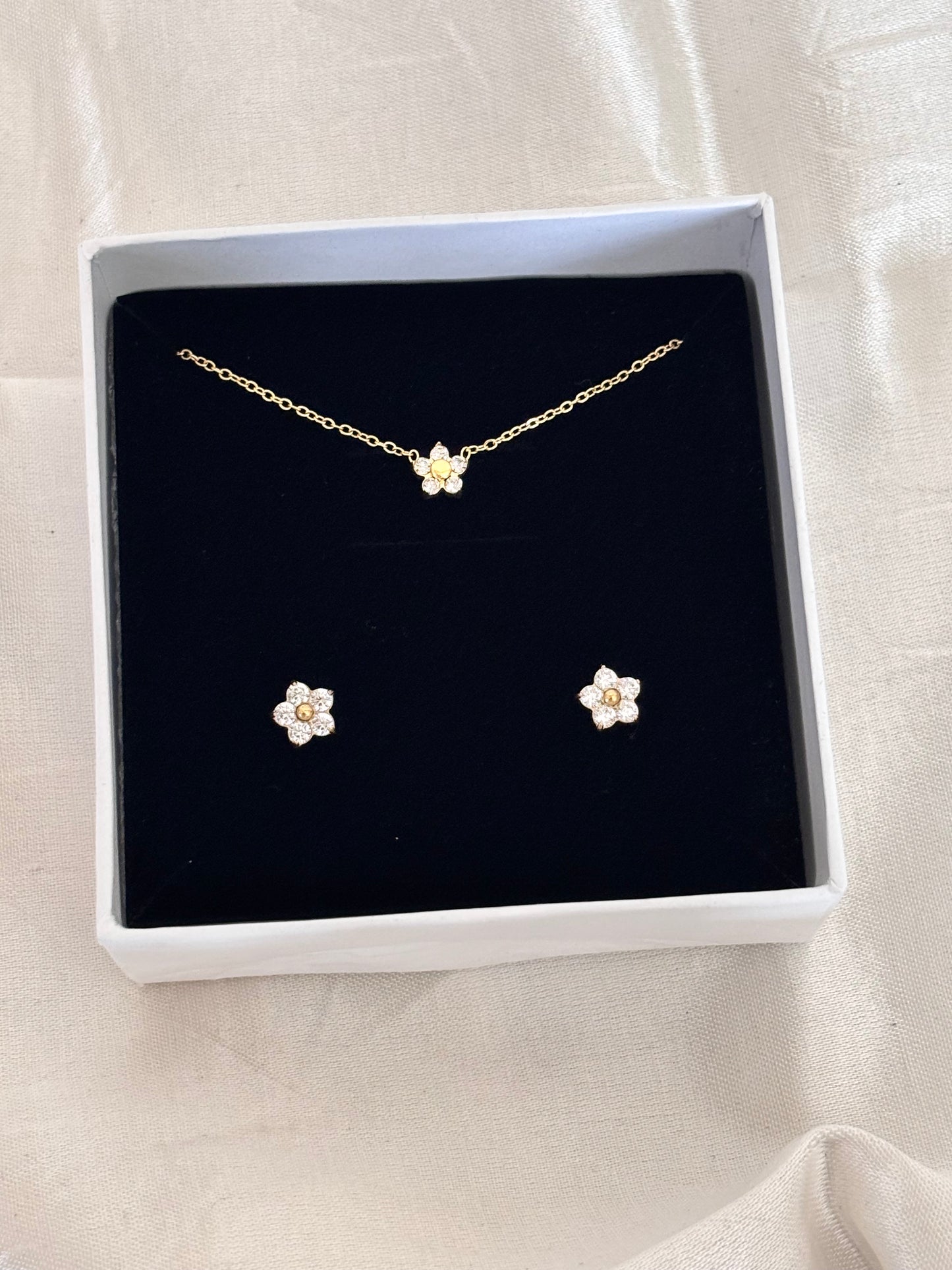 Nora Zircon Dainty Set