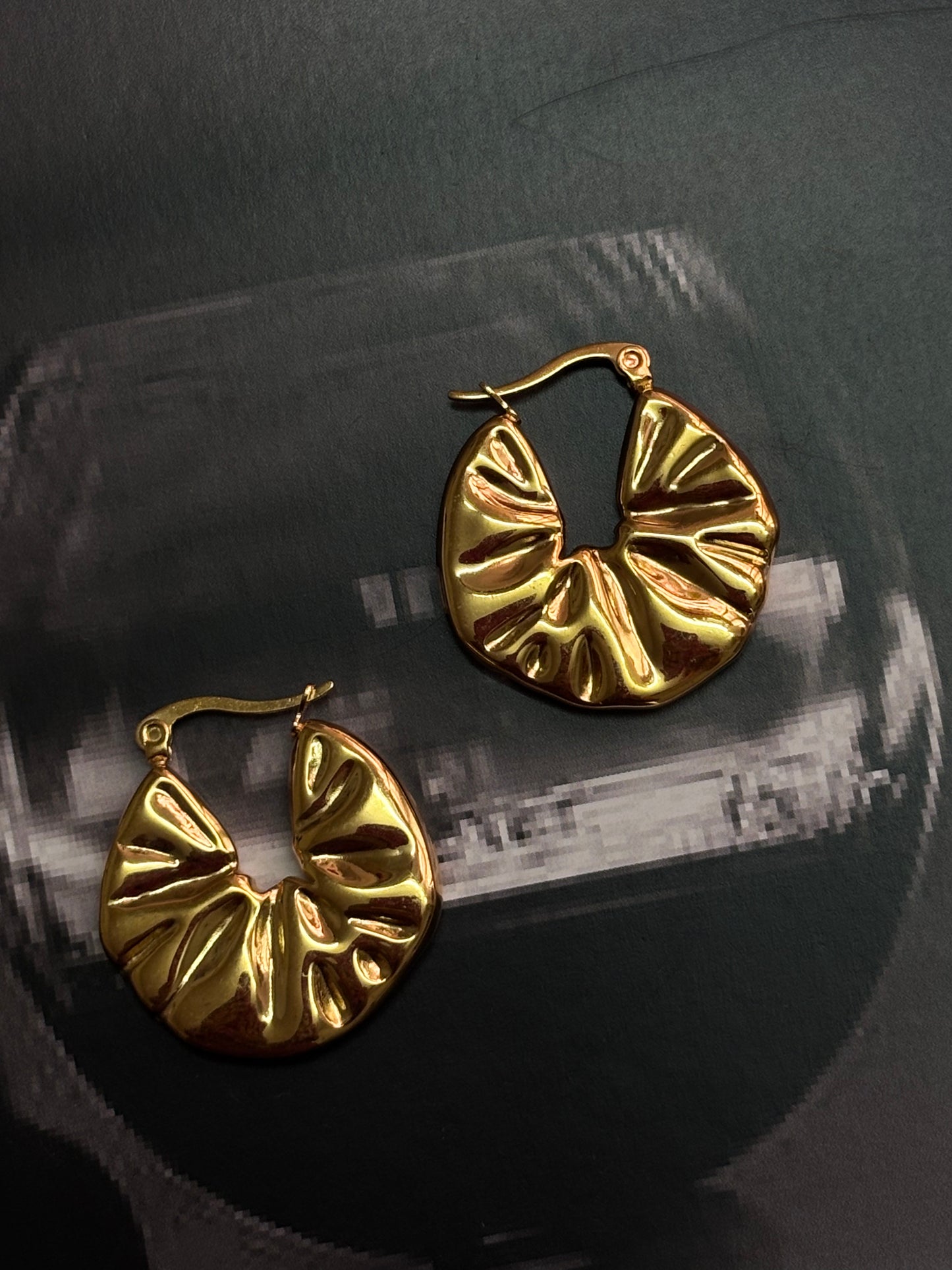 Dahlia Chunky Hoops