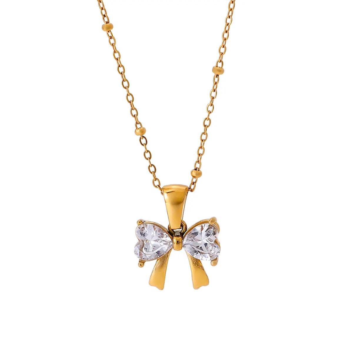 Rory Bow Shine Necklace