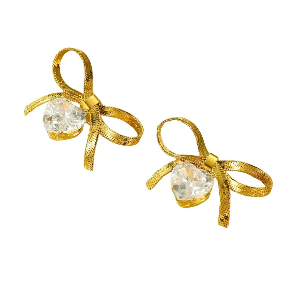 Diana Bow Studs