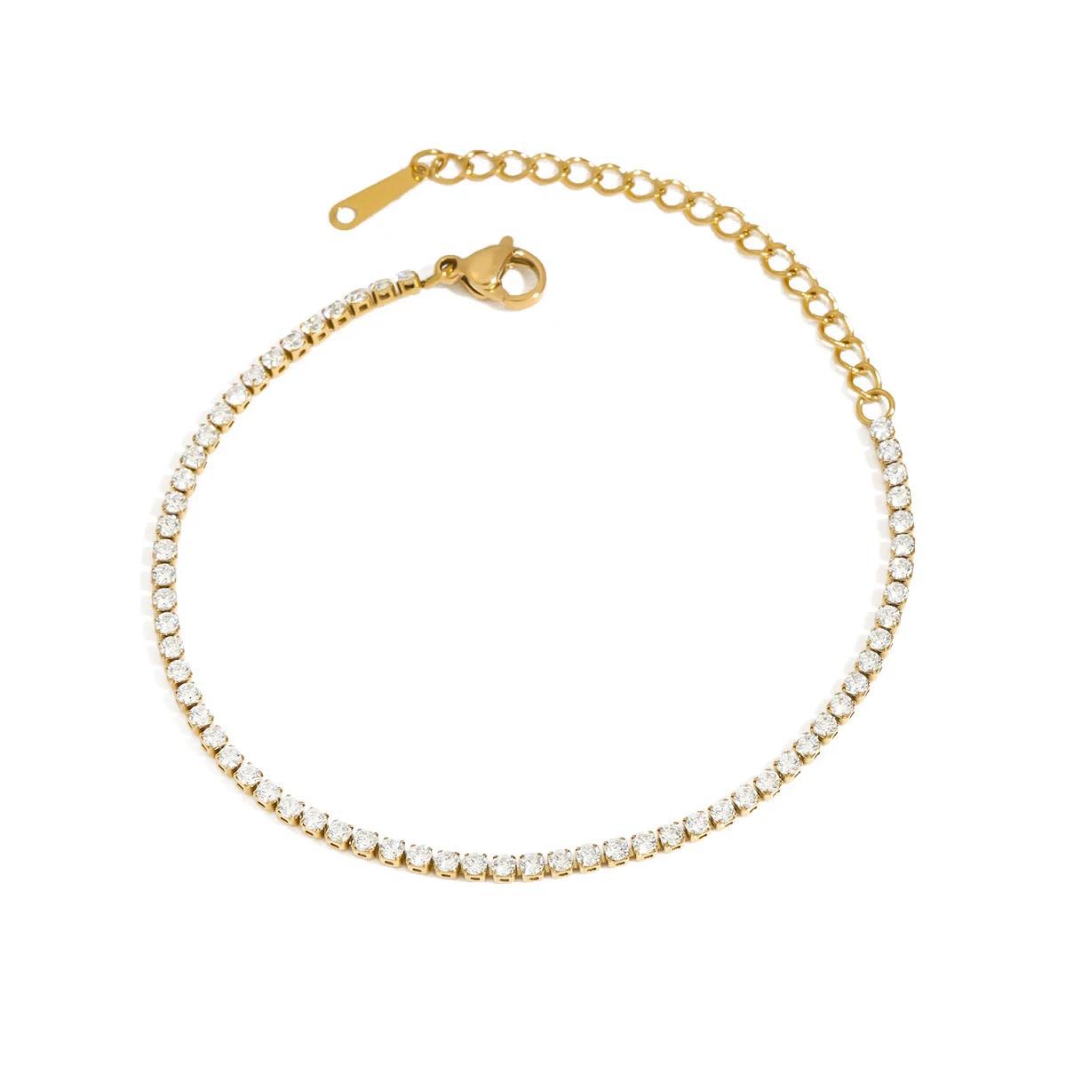 Icy Luxe Tennis Bracelet (Extendable)