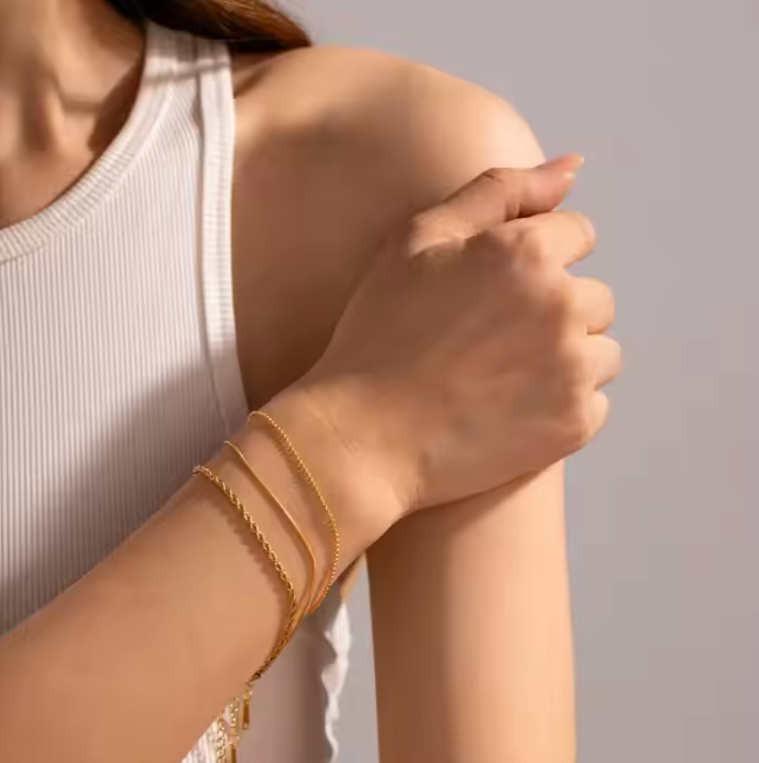 Lauren Dainty Bracelets set of 3