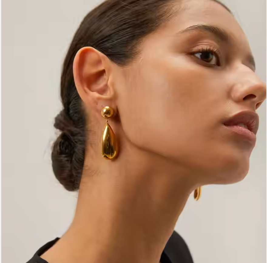 Serenity Drop Statement Earrings