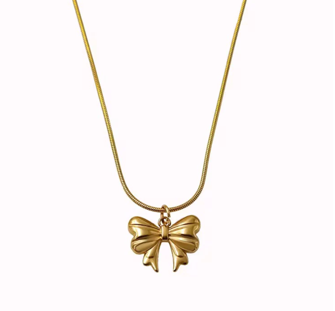 Margaret Ribbon Bow Neckchain