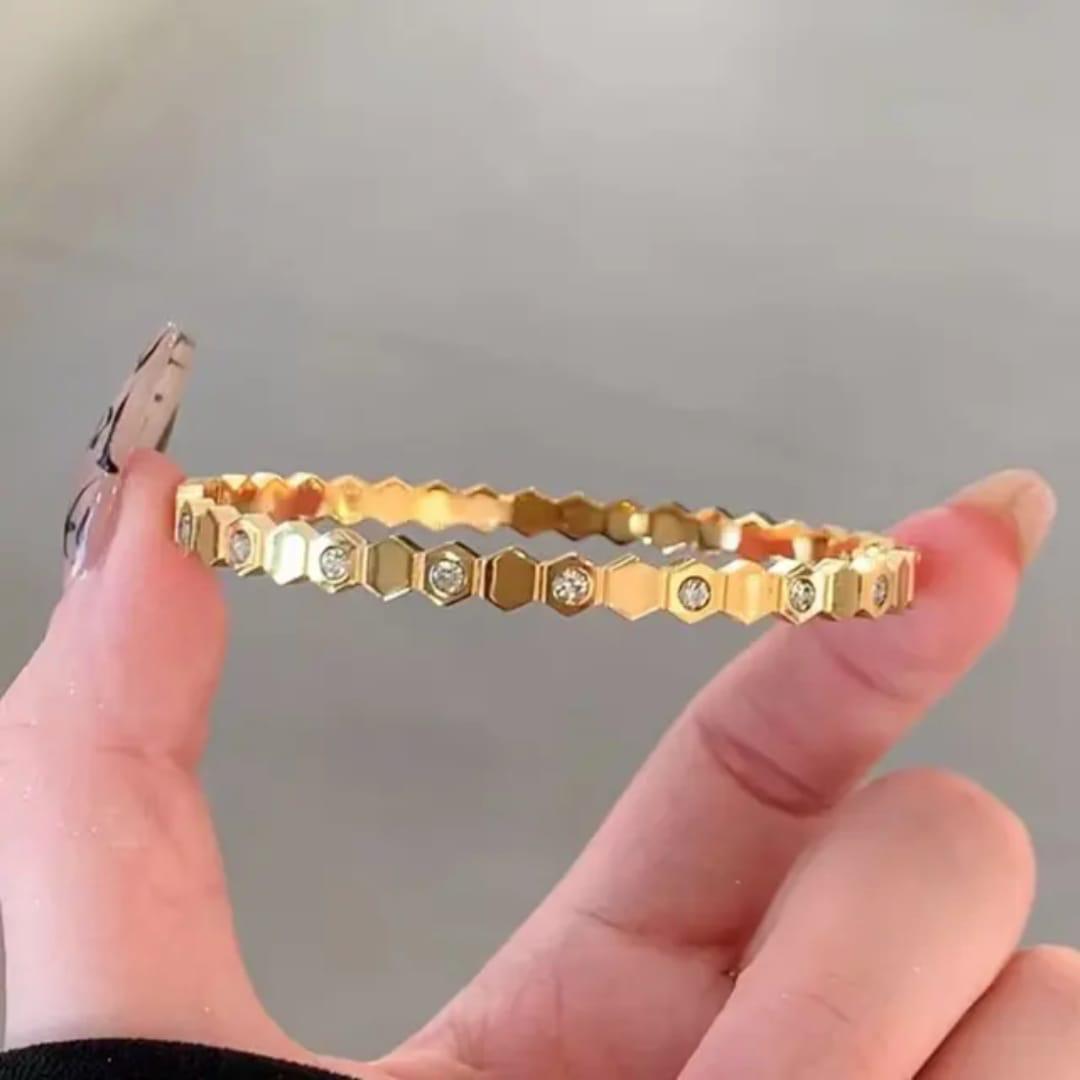 Benjamin Honeycomb Bracelet Band