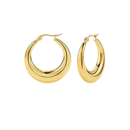 Lana Round Hoops