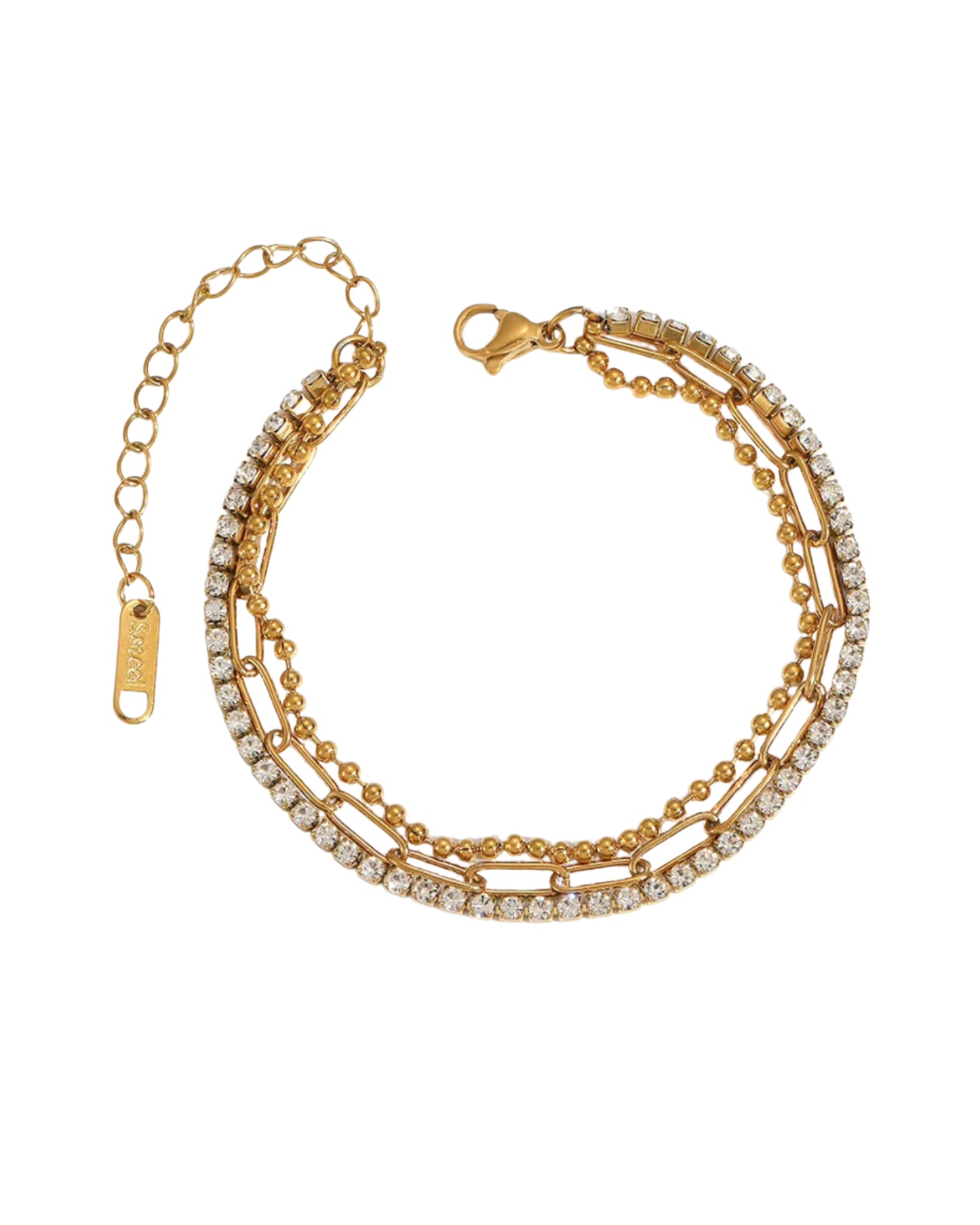 Madeline Dainty Layered Bracelet