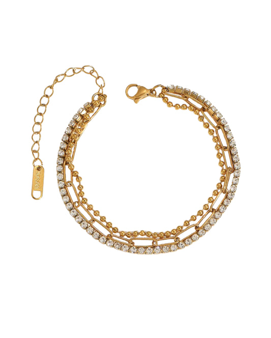 Madeline Dainty Layered Bracelet