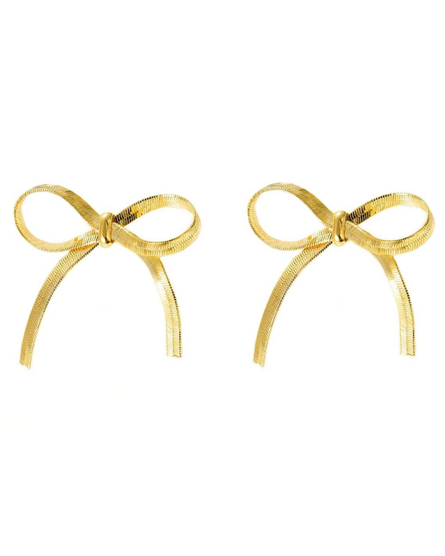 Lily Statement Bow Earrings