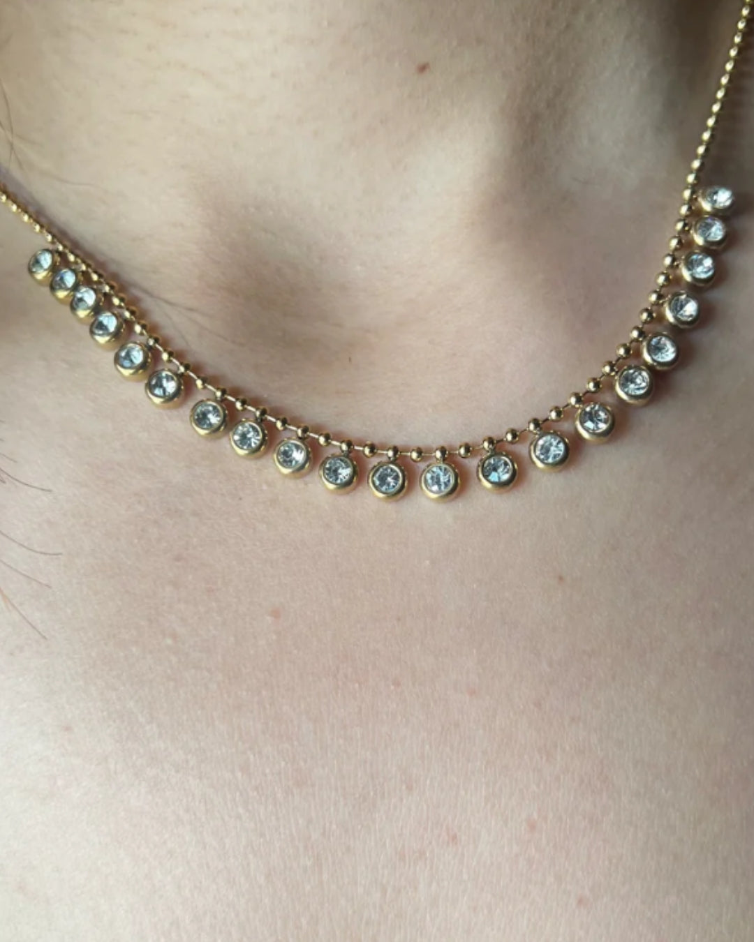 Bella CZ Bling Necklace