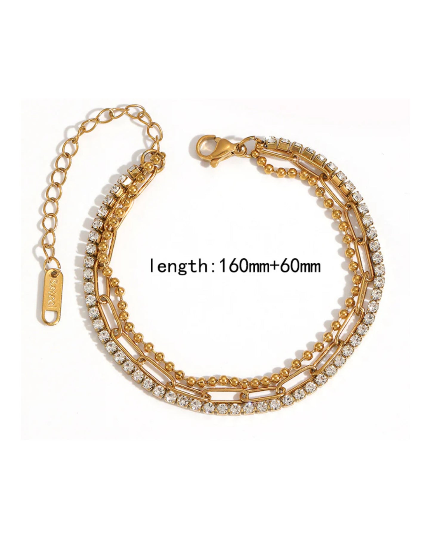 Madeline Dainty Layered Bracelet