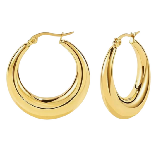 Lana Round Hoops