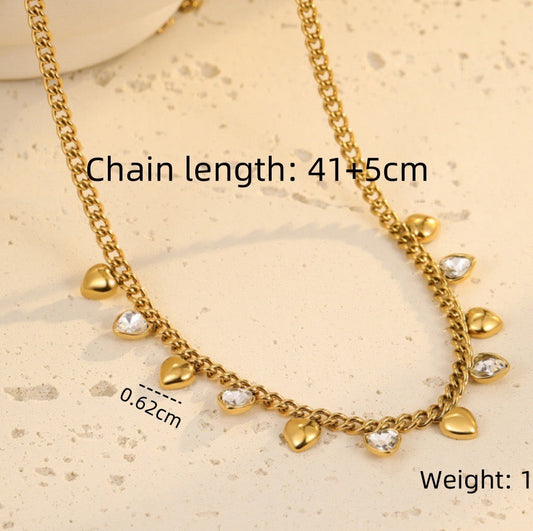 Madonna Necklace White