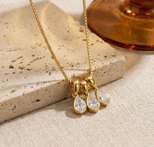 3 Drop Necklace