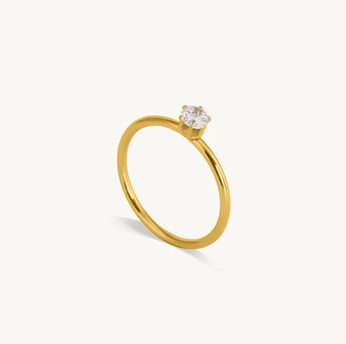 Single Solitaire Ring