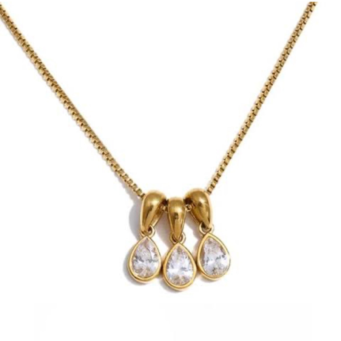 3 Drop Necklace