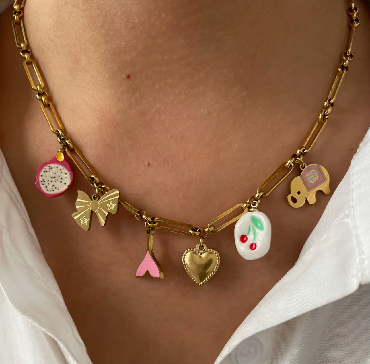 Belle Charms Necklace