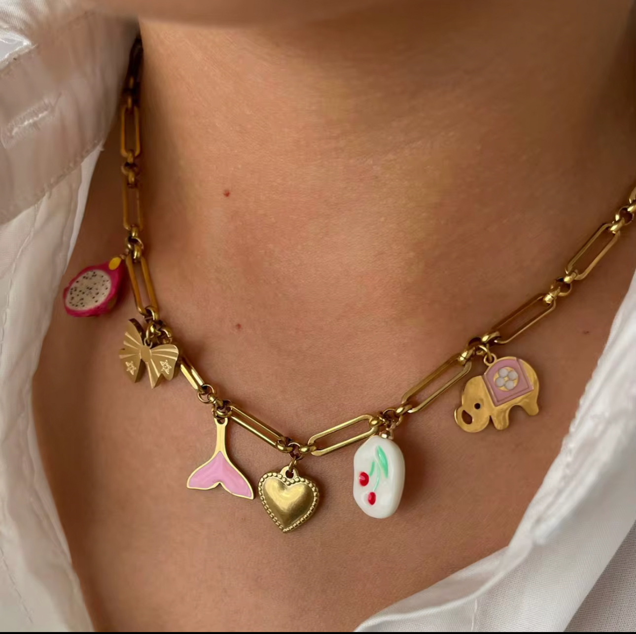 Belle Charms Necklace