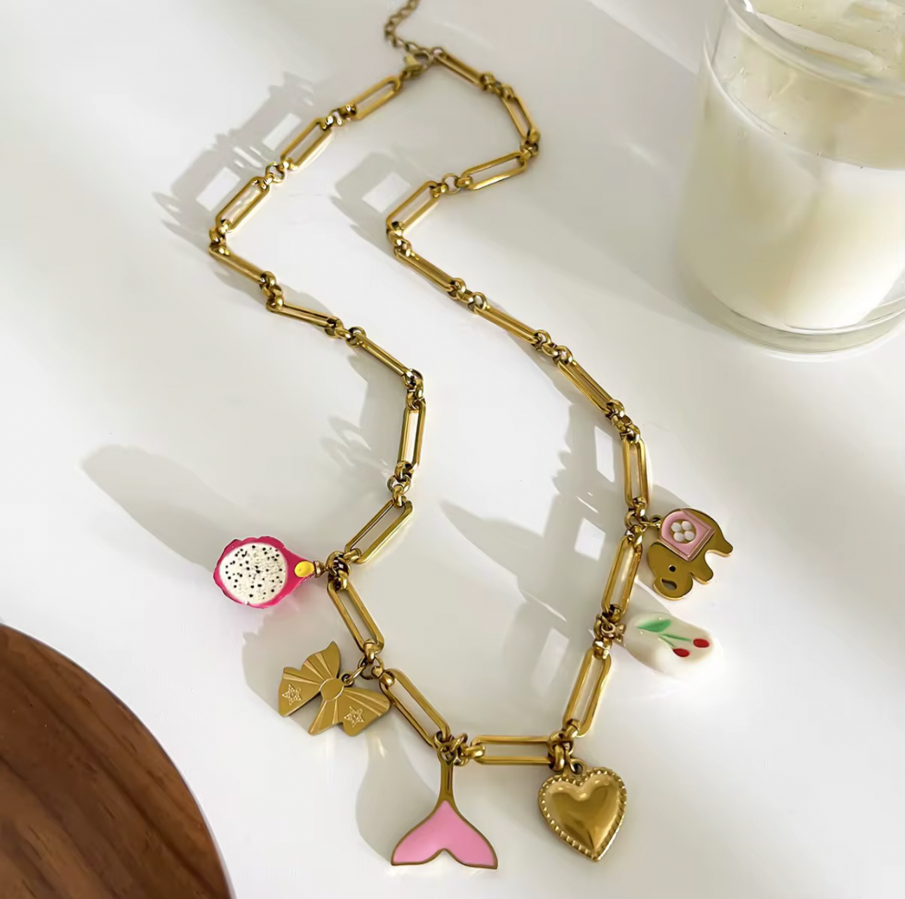 Belle Charms Necklace
