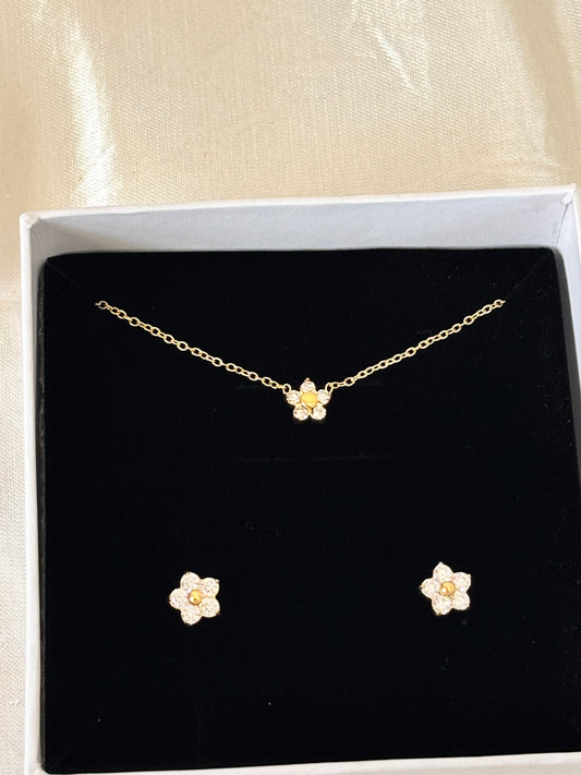 Nora Zircon Dainty Set