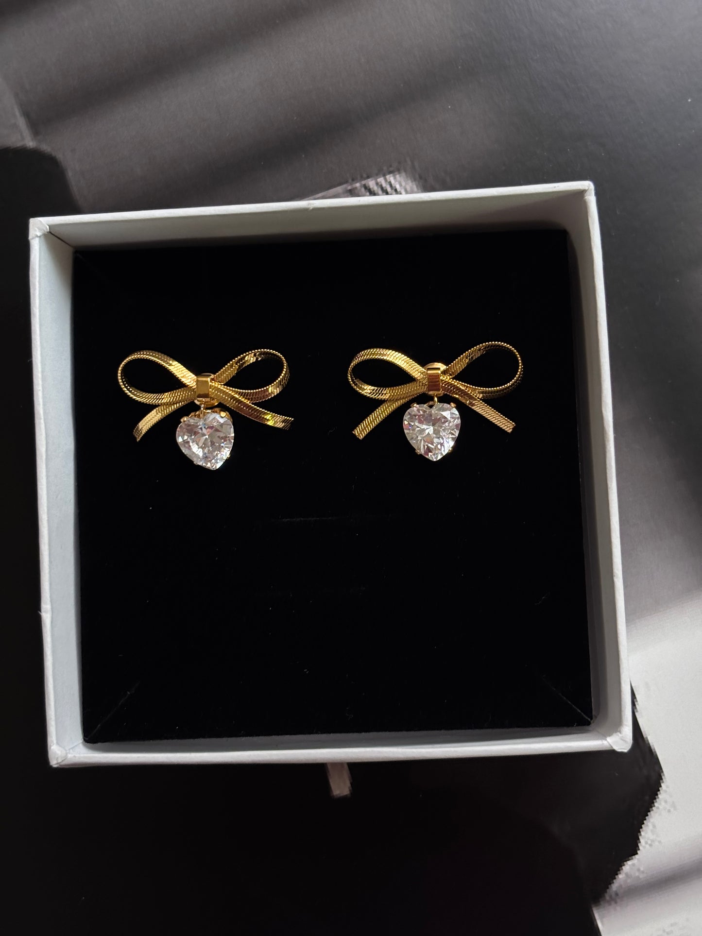 Diana Bow Studs