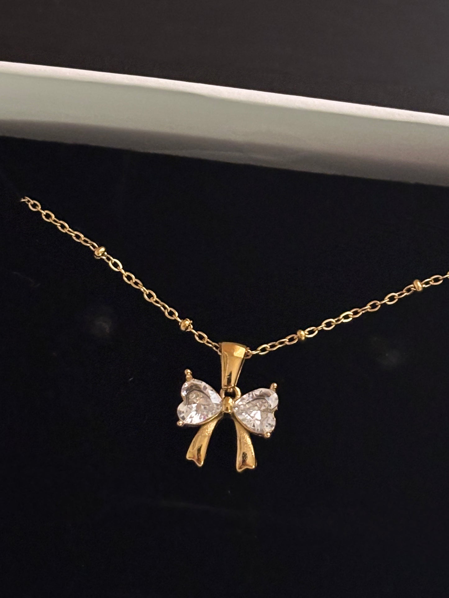 Rory Bow Shine Necklace