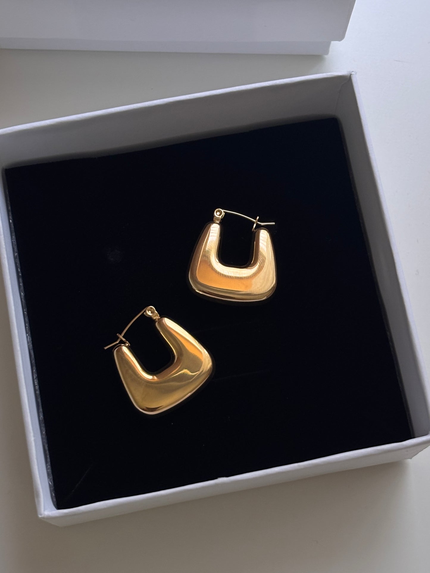 Cora Solid Gold Earrings