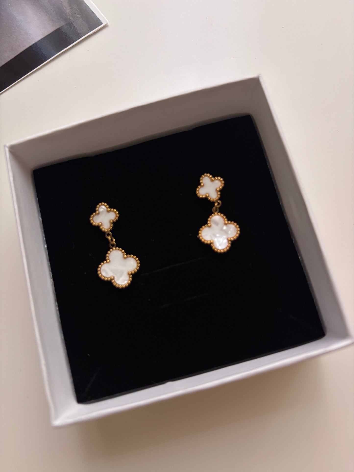 Clover Drop Earrings