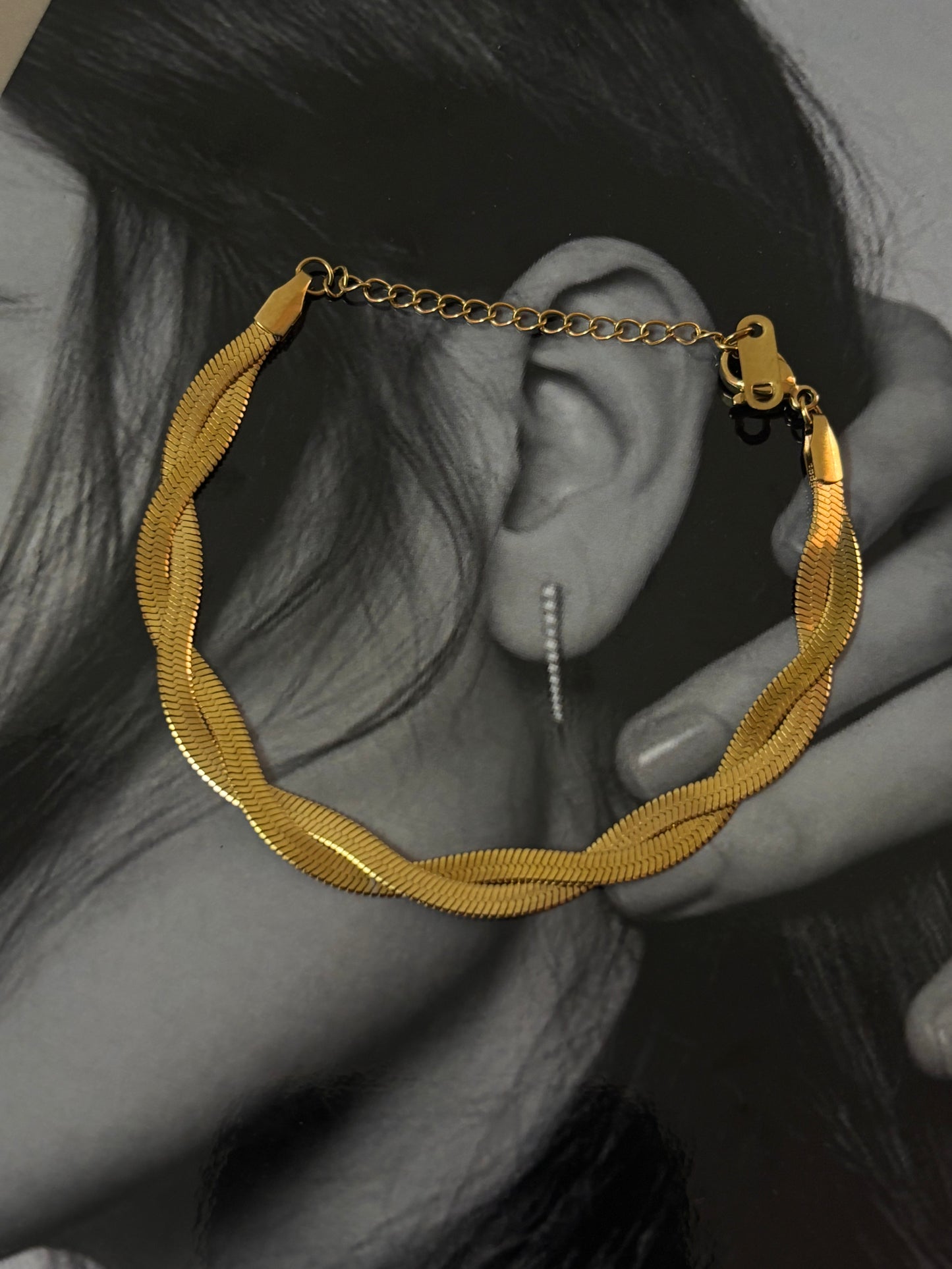 Twisted Snake Bracelet