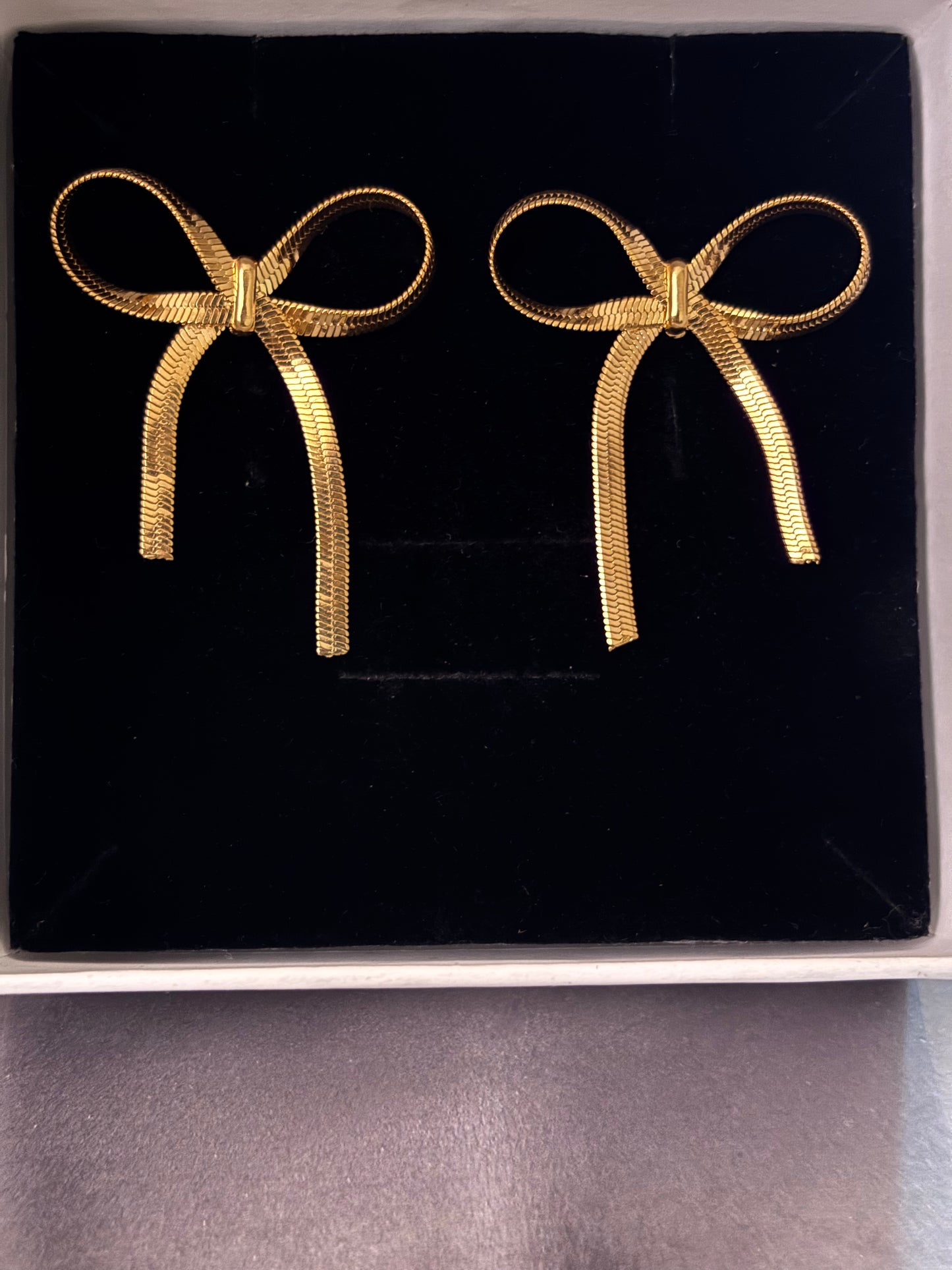 Lily Statement Bow Earrings