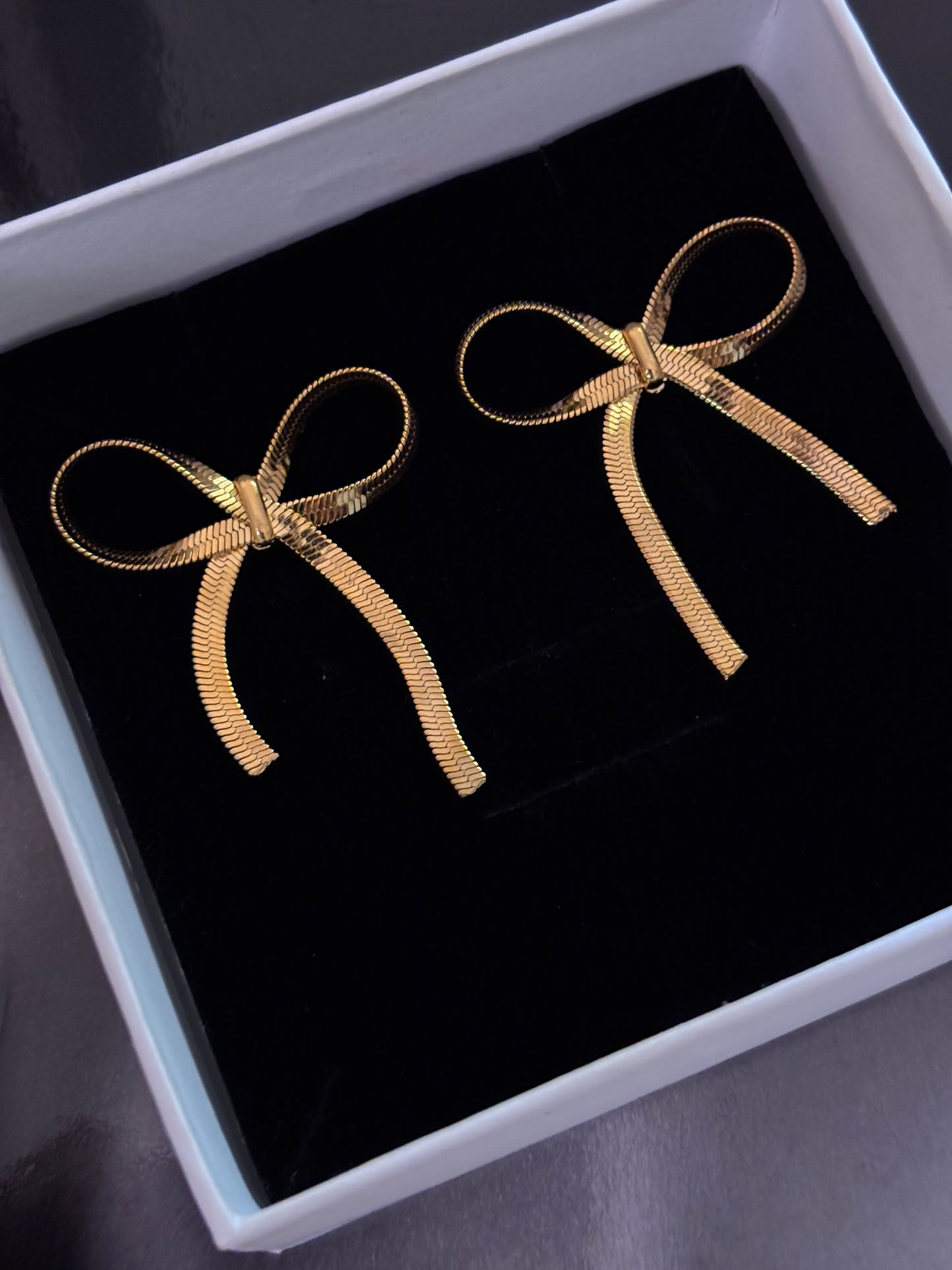 Lily Statement Bow Earrings