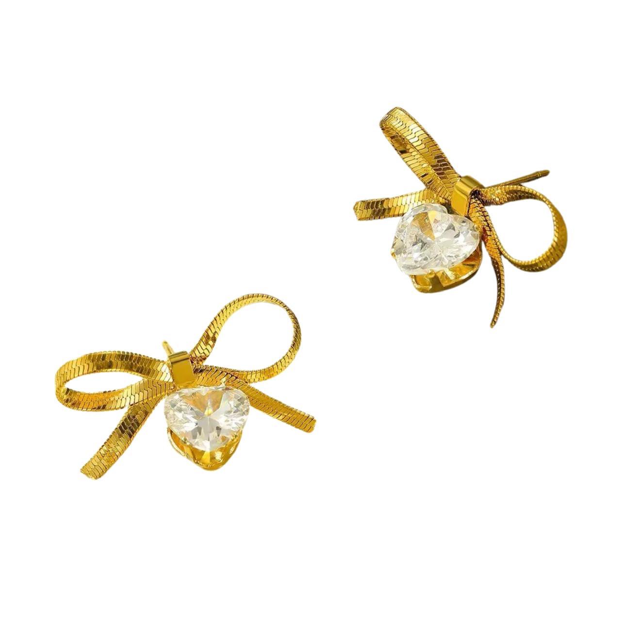 Diana Bow Studs