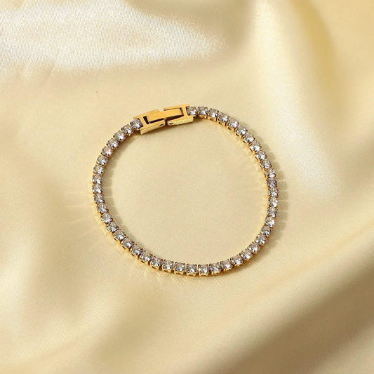 Icy Luxe Tennis Bracelet (Non-extendable)