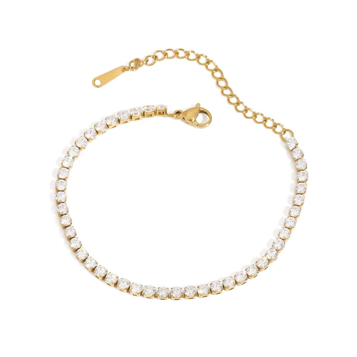 Icy Luxe Tennis Bracelet (Extendable)
