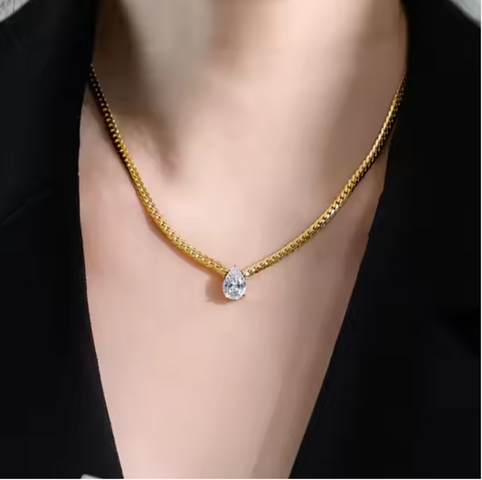 Bethanie Solitaire Statement Neckpiece