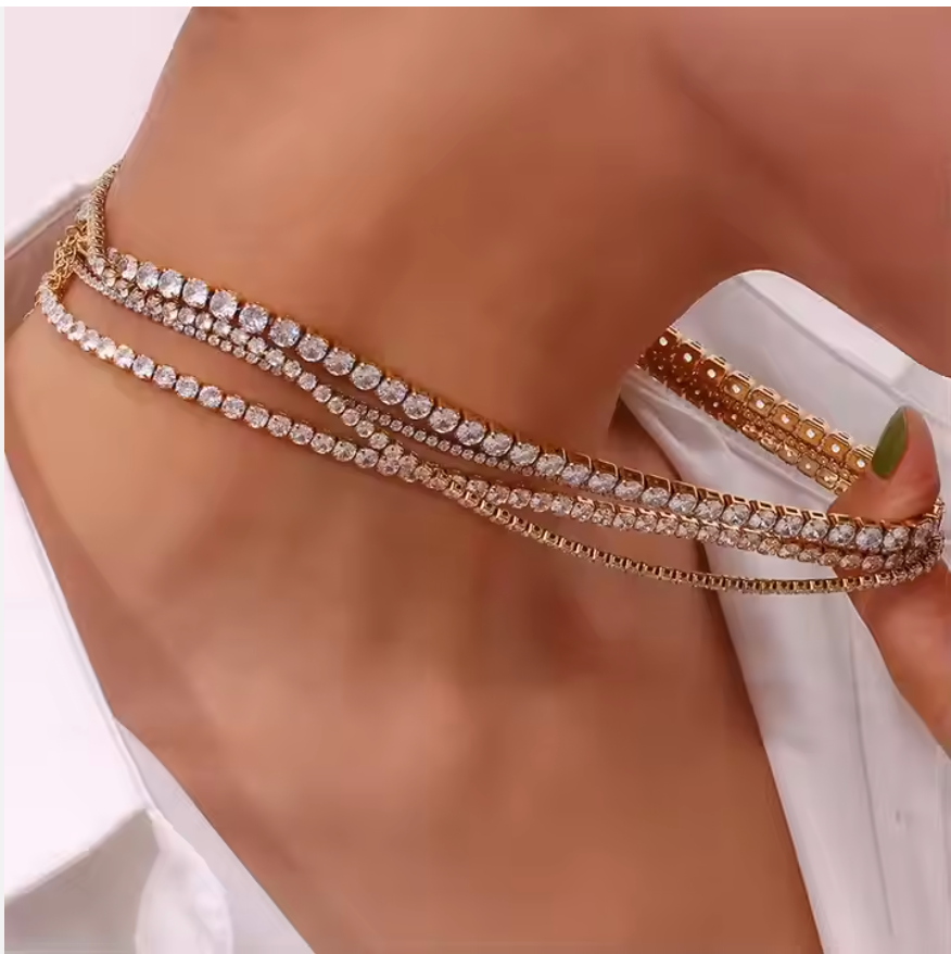 Sabalenka Tennis Statement Necklace