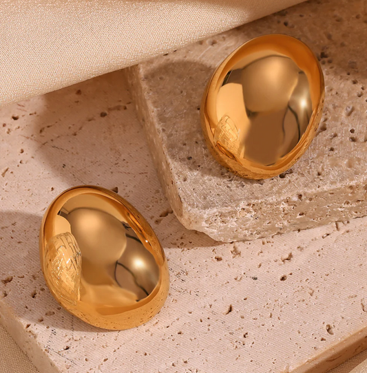 Julieta Statement Chunky Hoops