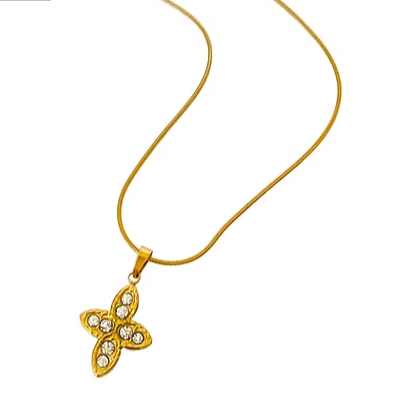 Single Pavè Necklace