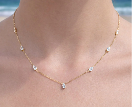 Serena Multistone Necklace