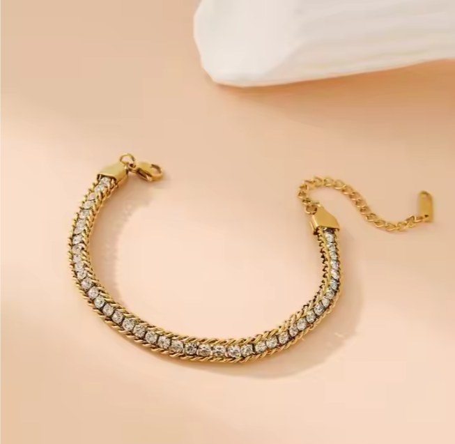 Ruth Double Layered Bracelet