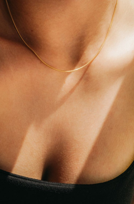 Slim Golden Chain - Plain